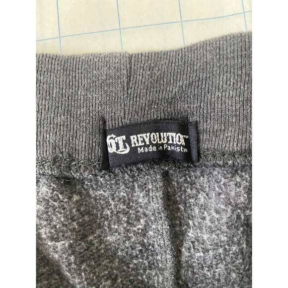 Boys Size Small Sweatpants Revolution Grey and Comoflage Striped - Picture 4 of 7